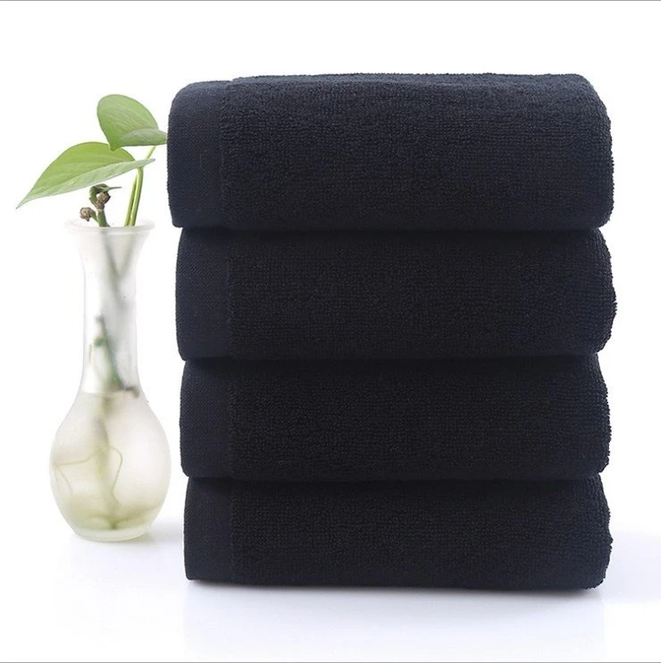 Black Salon Towels Bleach Proof