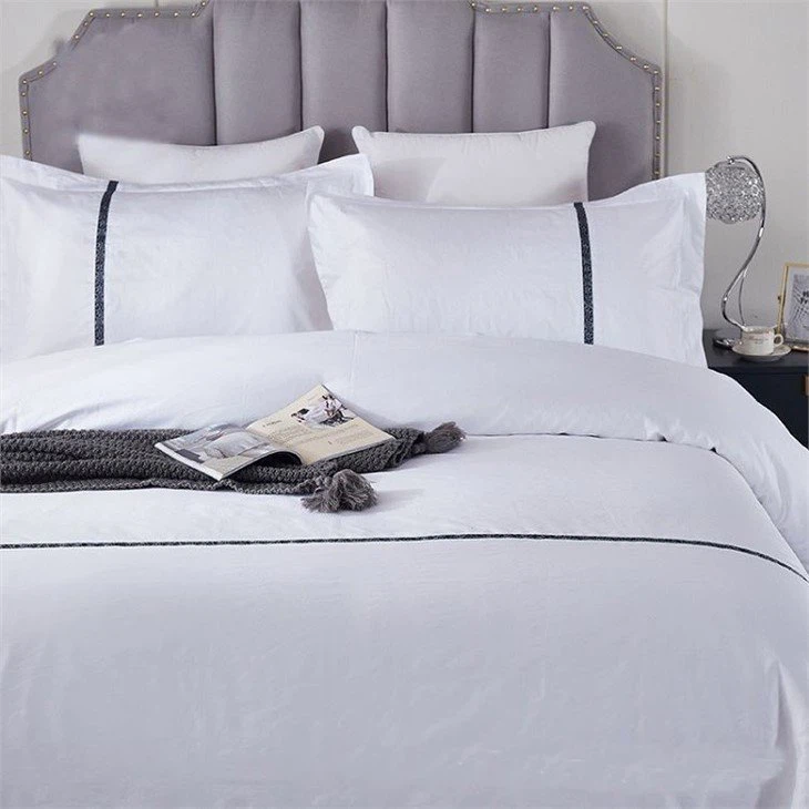 Plain Dyed Hotel Design Bedding Sets